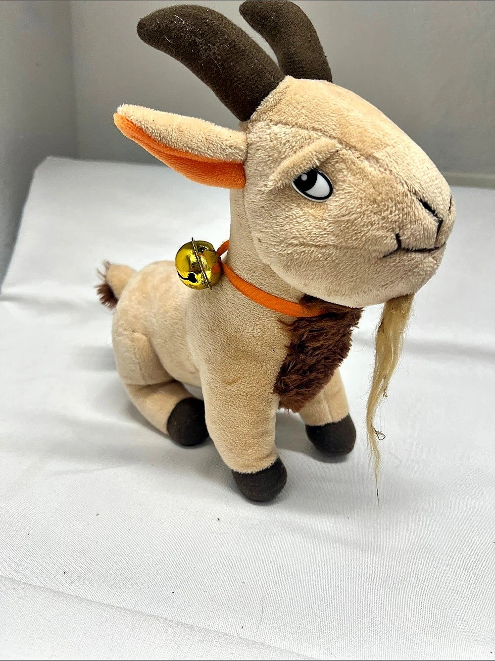 Screaming Goat Plush Toy Brown & Tan